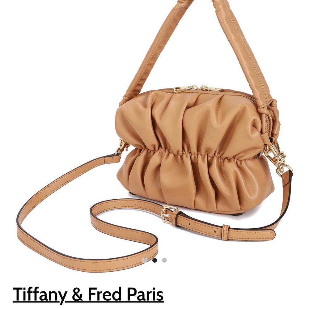 Tiffany & Fred Tan Crossbody Bag